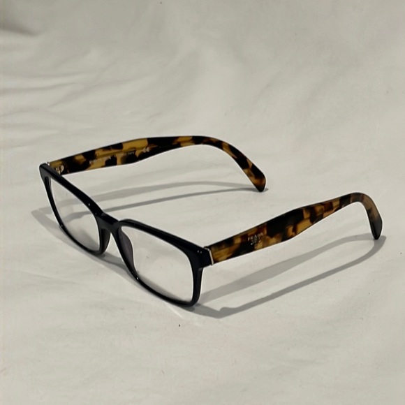 Prada Eyeglasses Navy Blue/Tortoise VPR 18T 53/16. VIB 101 140 - Picture 1 of 11